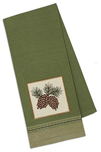 Pinecone Themed Kitchen Towels Set