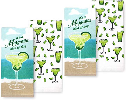 Margarita Kind of Day Kitchen Towels Four Pack