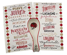 Load image into Gallery viewer, Italian Dish Towels Set with Spoon Rest