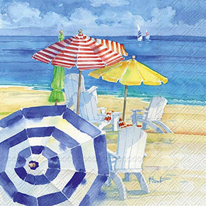 Cocktail Napkins, set of 4 Beach & Summer Themes