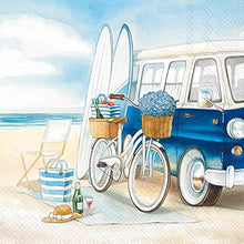 Load image into Gallery viewer, Cocktail Napkins, set of 4 Beach &amp; Summer Themes
